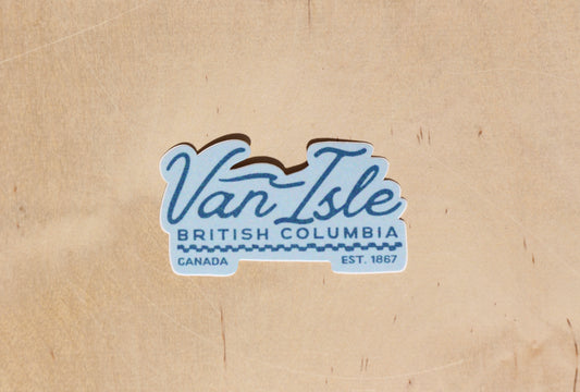 Van Isle Sticker