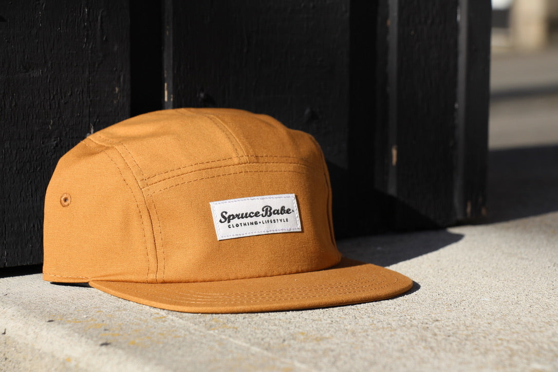 Flat Brim Hat Canvas